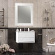 Opadiris Зеркало для ванной Луиджи 80 белое матовое – фотография-6